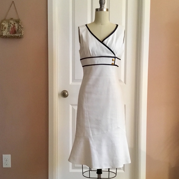 Pinup retro style fishtail wiggle/pencil dress - Picture 2 of 8